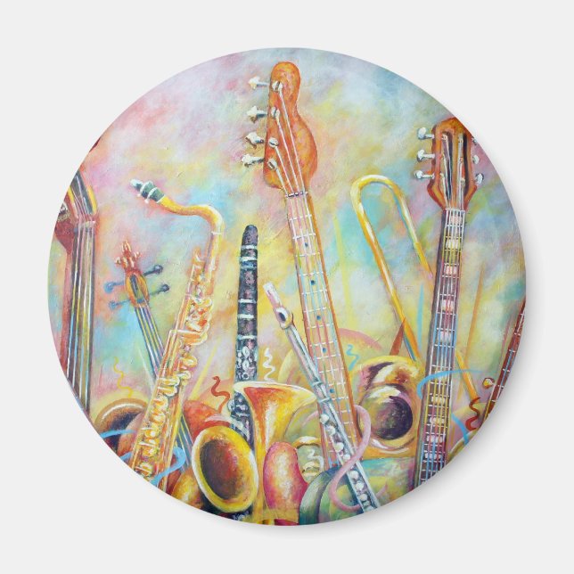 Íman Buquê de música (Frente)