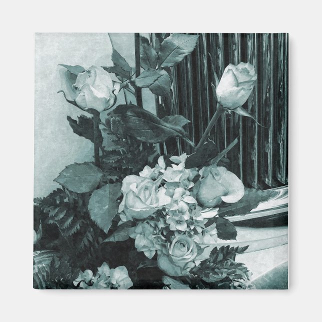 Íman Buquê de Noiva Vintage (Frente)