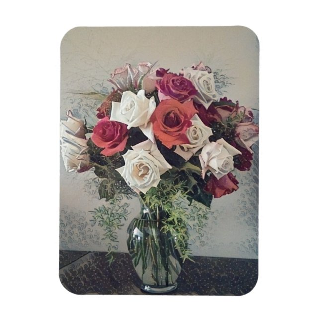 Íman Buquê De Rosas (Vertical)