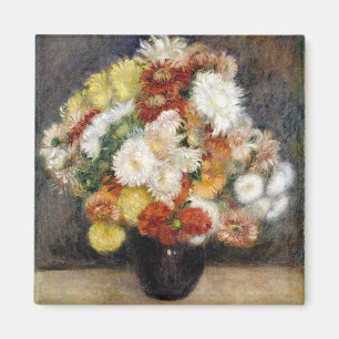 Íman Buquê Pierre-Auguste Renoir de Chrysanthemums   