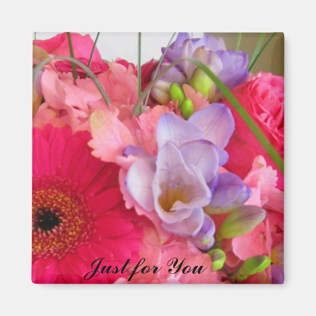 Íman Buquê só para você, Magnet (Frente)