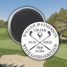 Íman Buraco De Golfe Em Um Moderno Personalizado