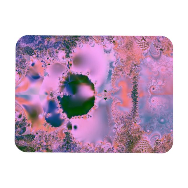 Íman Buraco Rosa Para Verde (Horizontal)