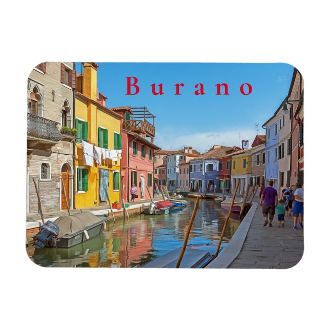 Íman Burano. 2. (Horizontal)