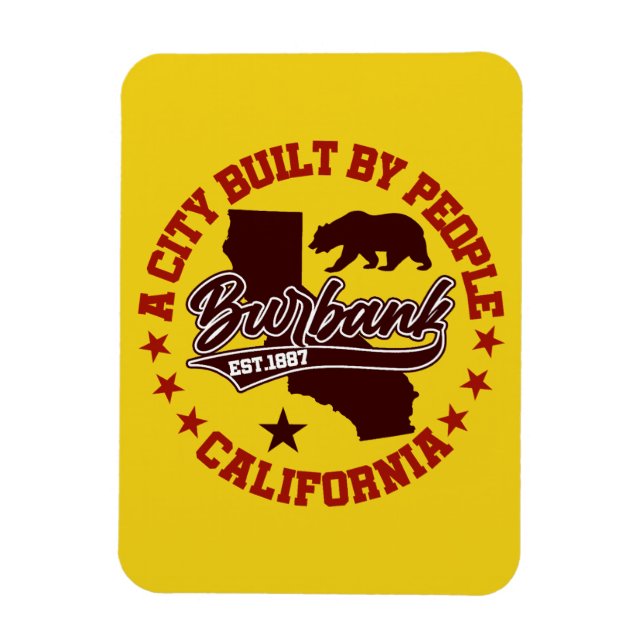 Íman Burbank, Califórnia (Vertical)