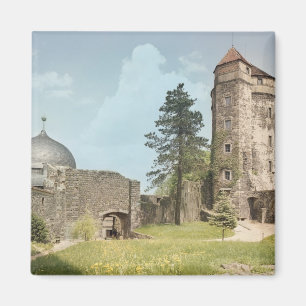 Íman Burg Stolpen, torre de Cosel