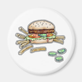 Íman BURGER e FRIES MAGNET