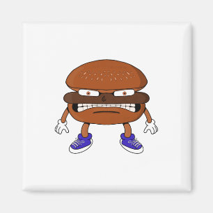 Íman Burger Irritado