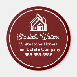 Íman Burgundy Real Estate Company Customized Realtor