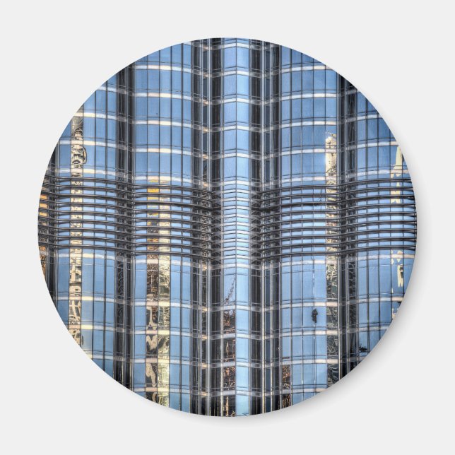 Íman Burj Khalifa Abstrato (Frente)