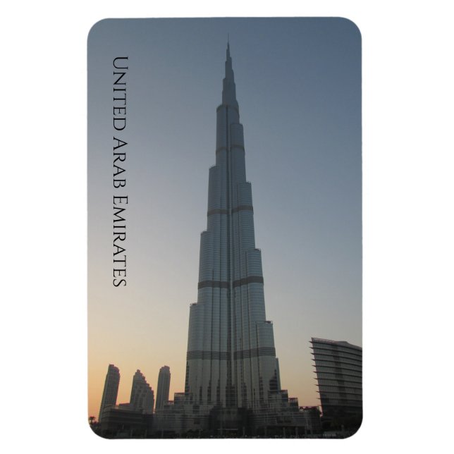 Íman burj khalifa dusk (Vertical)