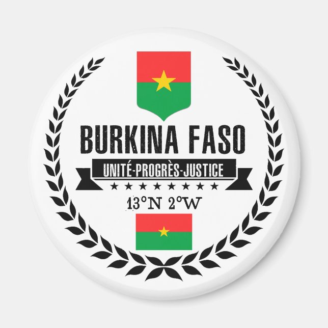 Íman Burkina Faso (Frente)