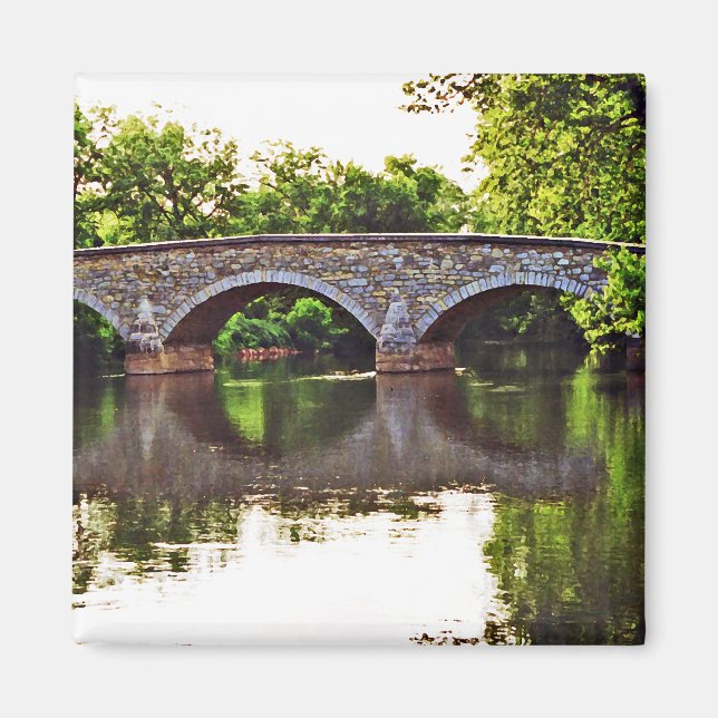 Íman Burnside Bridge Antietam (Frente)