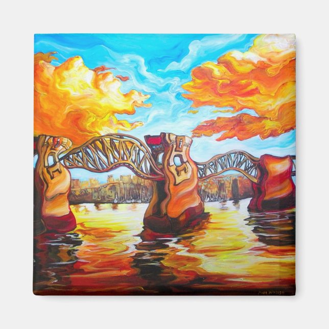 Íman Burrard Sunset (Frente)