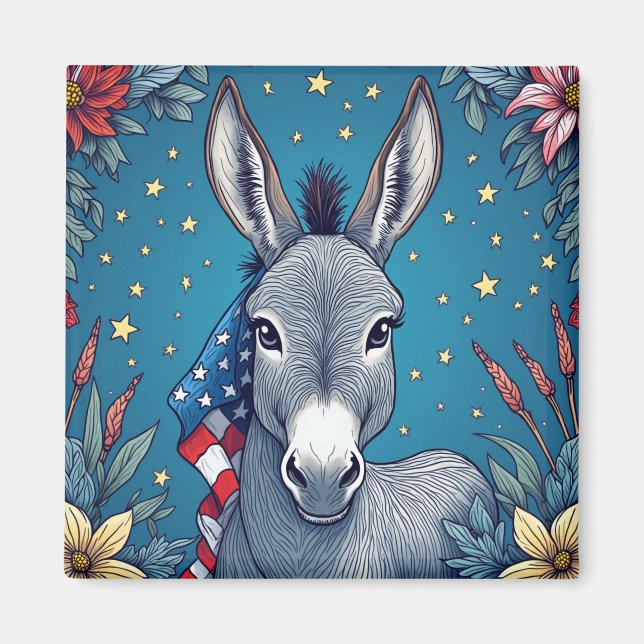Íman Burro da Liberdade (Frente)