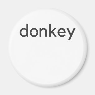 Íman burro escuro
