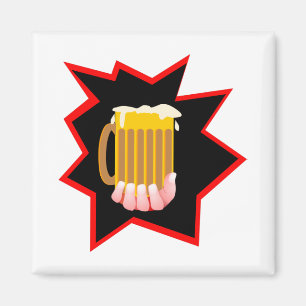 Íman Burst De Canuca De Cerveja