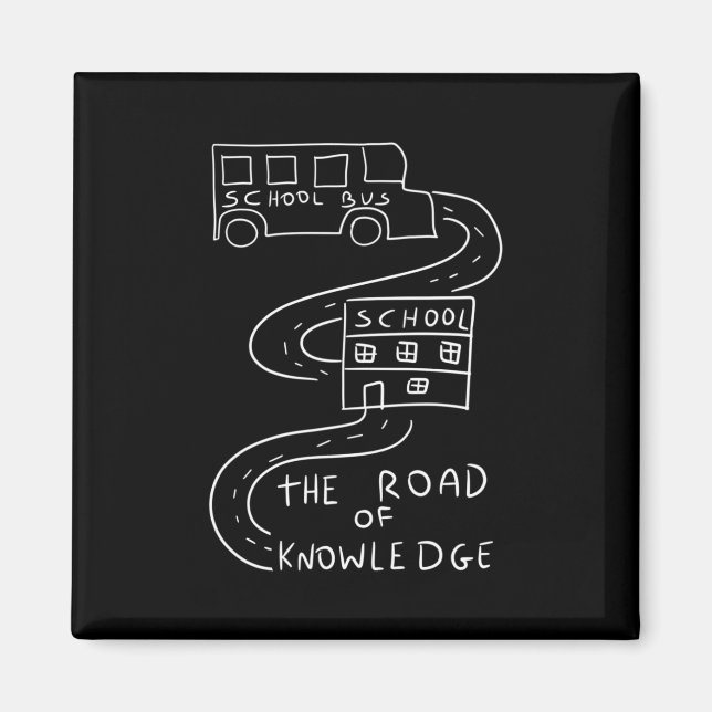 Íman Bus Driver the Road of Knowledge (Frente)
