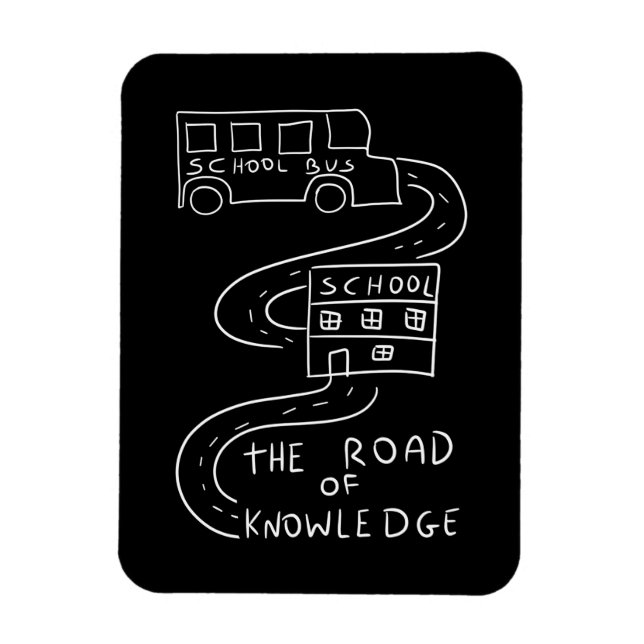Íman Bus Driver the Road of Knowledge (Vertical)