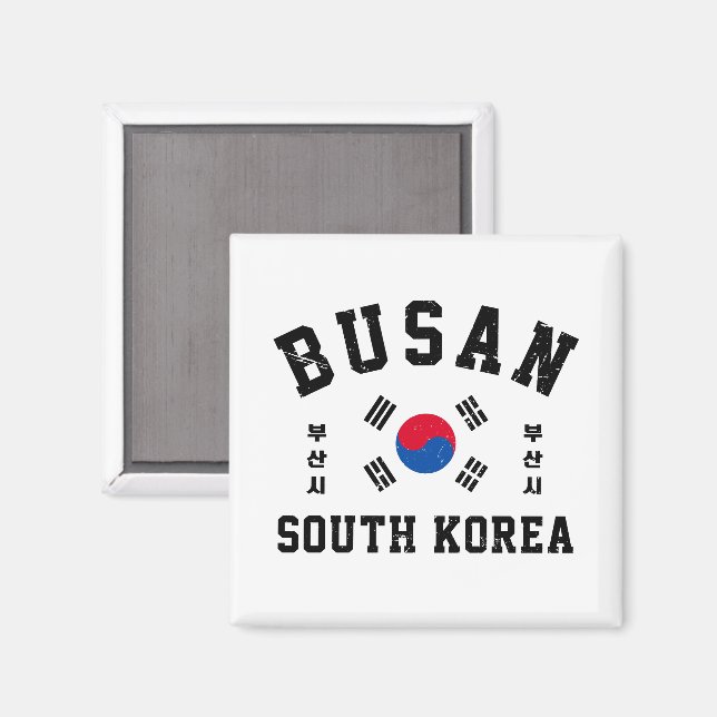 Íman Busan Coreia do Sul  (Front/Back)