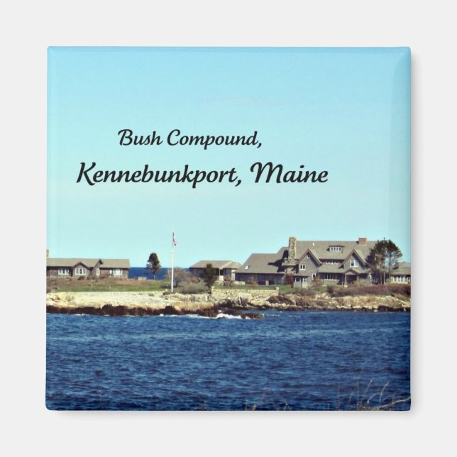 Íman Bush Compound, Kennebunkport, Maine (Frente)