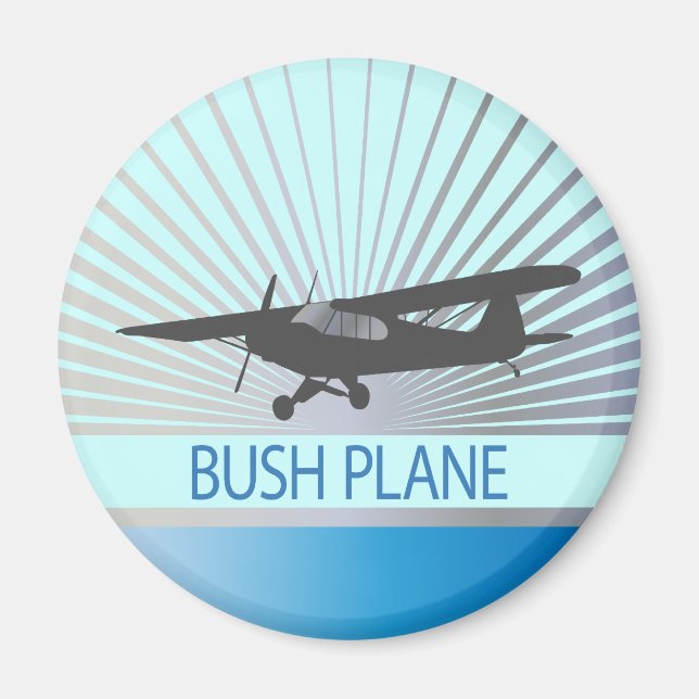 Íman Bush Plane (Frente)