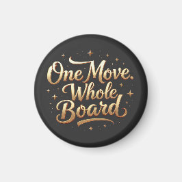 Íman Business Mindset Streetwear “One Move Whole Board”