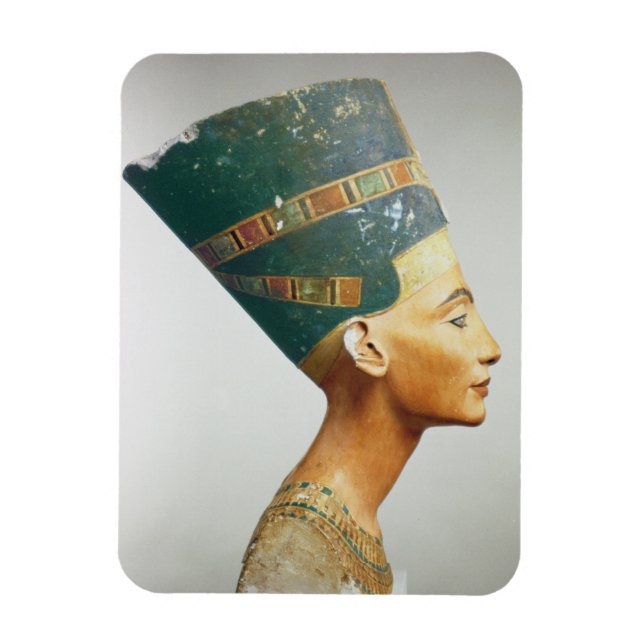 Íman Busto da Rainha Nefertiti, vista lateral, do studi (Vertical)