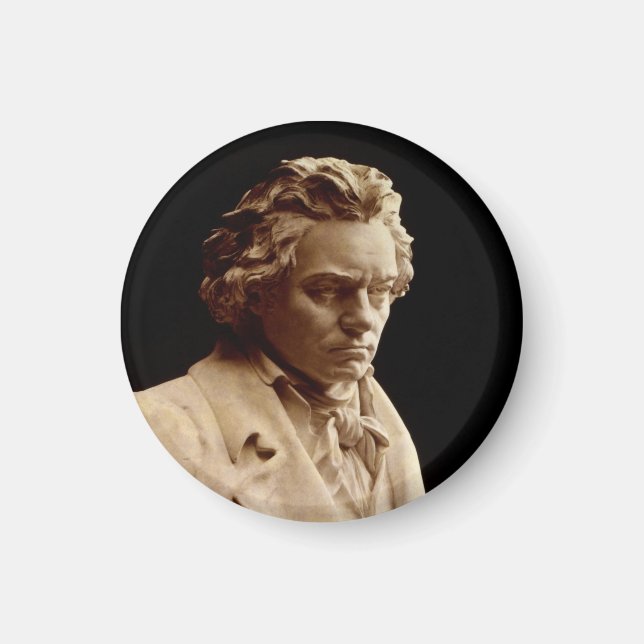Íman Busto de Ludwig van Beethoven (Frente)