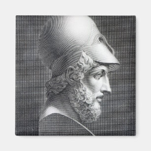 Íman Busto de Pericles, gravado por Giuseppe Cozzi