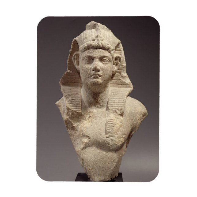 Íman Busto de um Imperador Romano como faraó (mármore) (Vertical)
