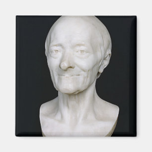 Íman Busto de Voltaire sem sua peruca, 1778