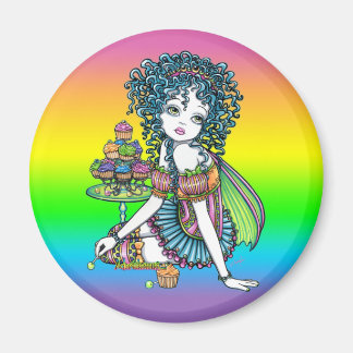 Íman "ButterCup Cake Couture Fairy Art Magnet"