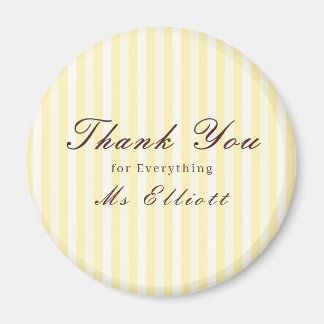 Íman Buttercup - Personalised Thank You Teacher Magnet