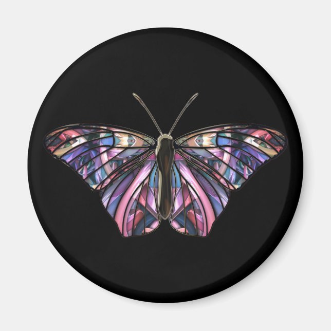 Íman Butterfly-7 Magnet (Frente)