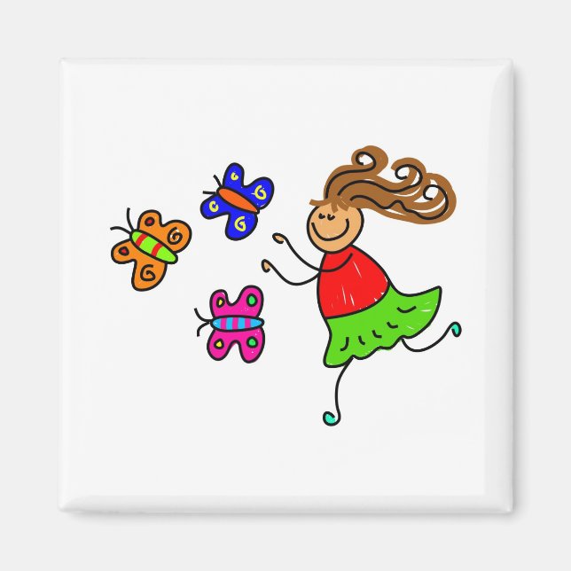 Íman Butterfly Kid (Frente)
