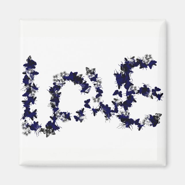 Íman Butterfly Love (Frente)