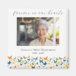 Íman Butterfly Memorial Keepape Fotografia Magnet