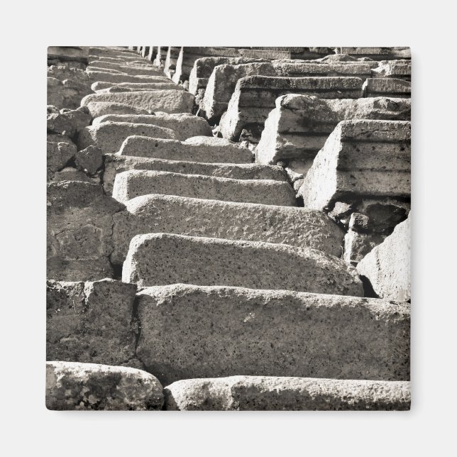 Íman BW Pompeia Ruínas VI (Frente)