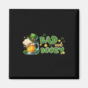 Íman Byd e St Patricks Day Bêbado Engraçado Irlandês St