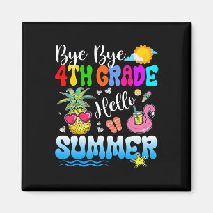 Íman Bye Bye 4º ano Alô Professor de Graduação de Verão