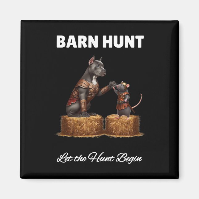 Íman Byrn Hunt Lover - Gato Guerreiro E Cana Corso (Frente)