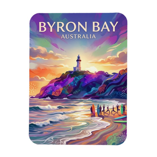 Íman Byron Bay Austrália (Vertical)