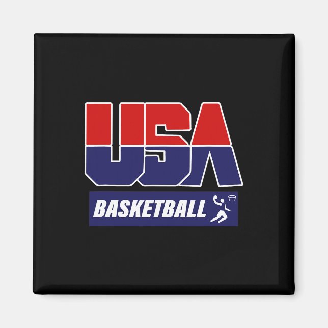 Íman Bysketbyll Bysketbyll Player Usa (Frente)