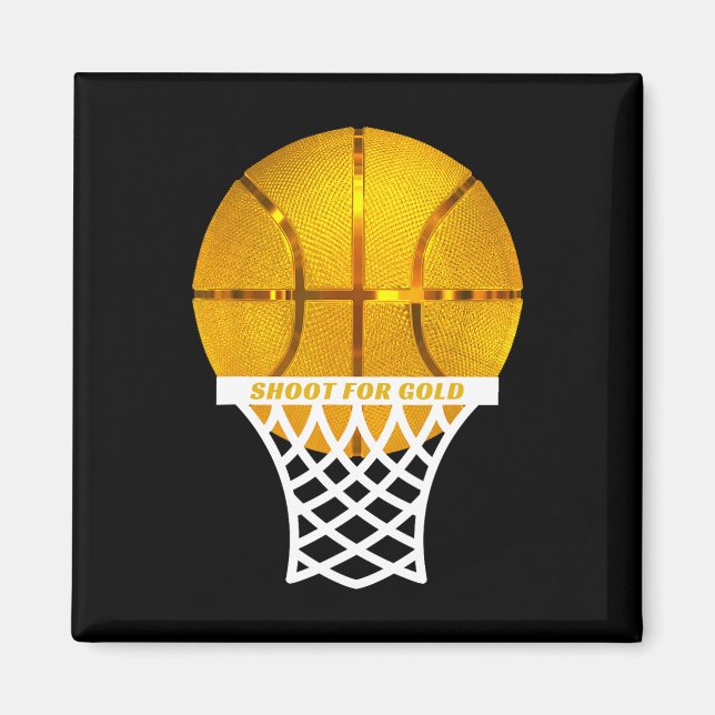 Íman Bysketbyll Hoop Net Mvp Player Prêmio Slam Dun (Frente)