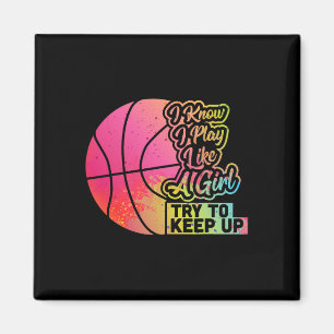 Íman Bysketbyll Mulheres Divertidas Equipe De Presentes