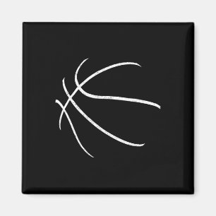Íman Bysketbyll Silhouette Bbyll Player Coach Sports Po