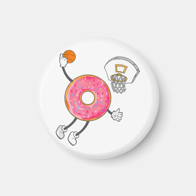 Íman C Campeão de Comida de Buraco de Donut Molhado (Frente)