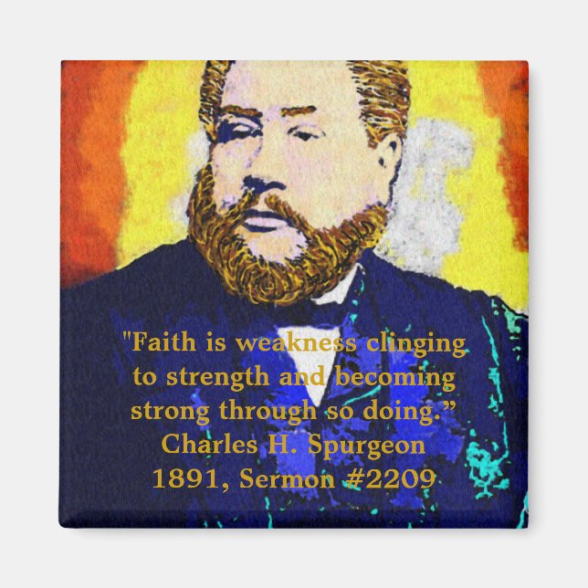 Íman C.H. Spurgeon Metropolitan Magnet (Frente)