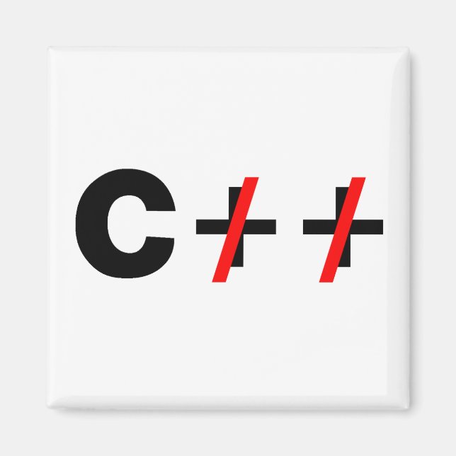 Íman C, não C++ (Frente)